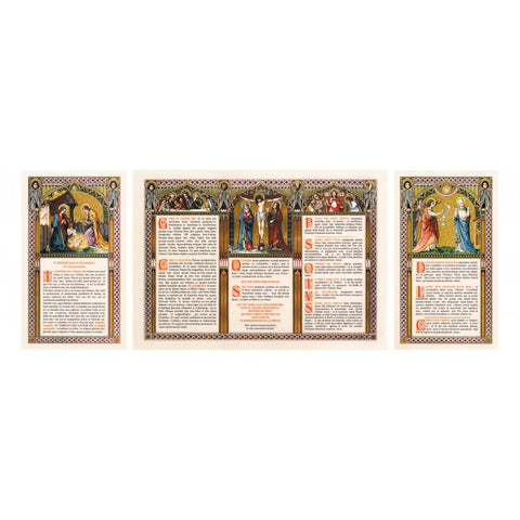 SET: Altar Cards (small pictorial - 8 inch)