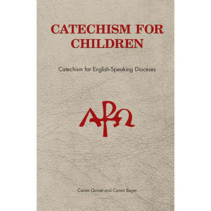 Catechism for Children Book