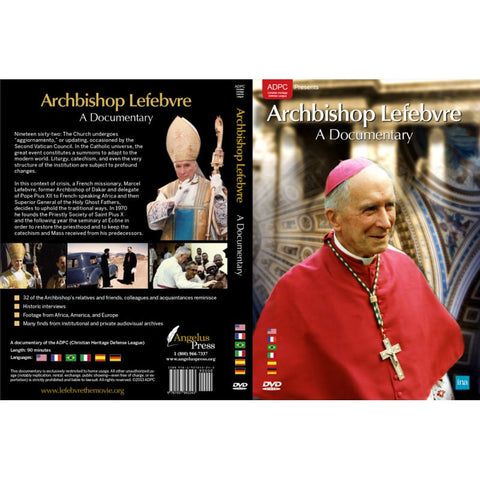 DVD: Archbishop Lefebvre - A Documentary