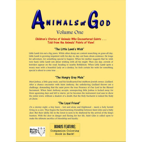 Animals of God Vol. 1