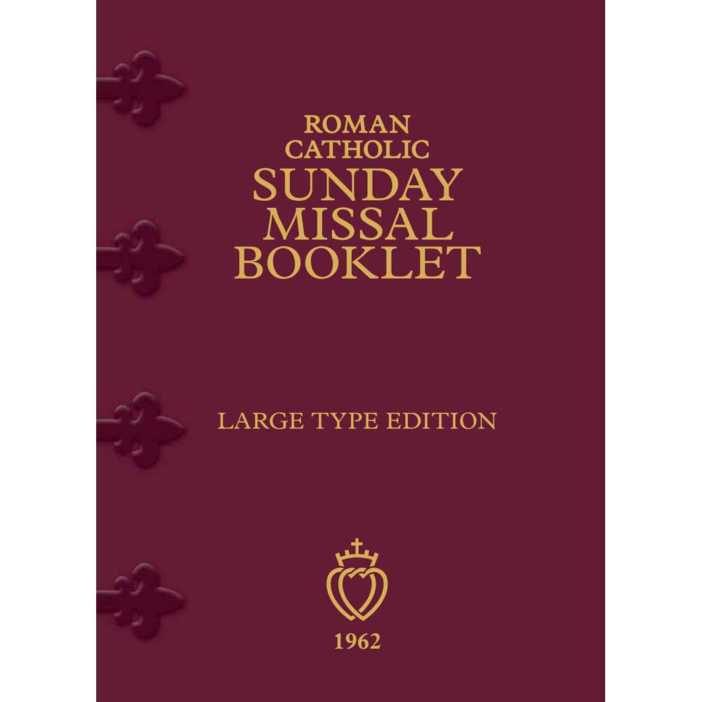 Sunday Missal Booklet Large Print