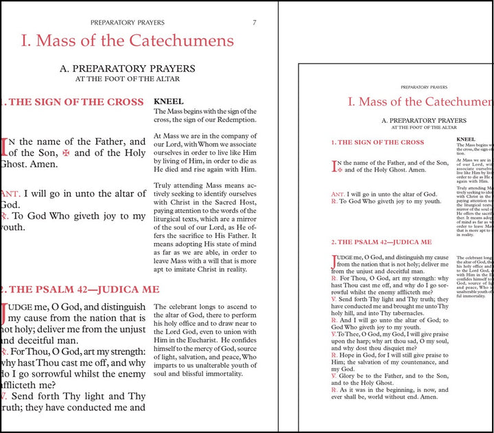 Sunday Missal Booklet Large Print