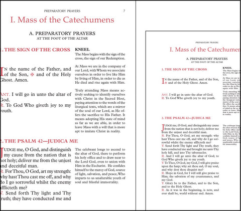 Sunday Missal Booklet Large Print