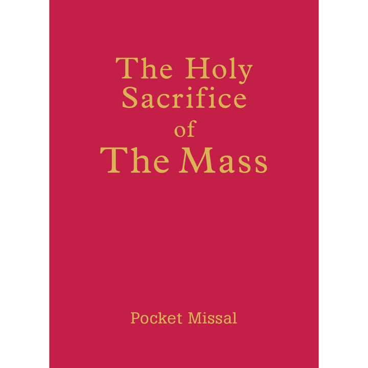 Holy Sacrifice of the Mass Pocket Missal