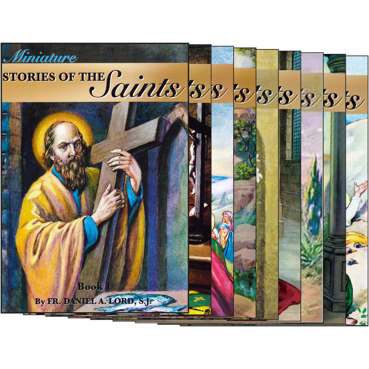 Miniature Stories of the Saints Set of 9