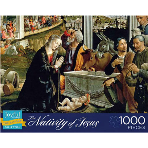 The Nativity of Jesus Puzzle:  The Joyful Mysteries