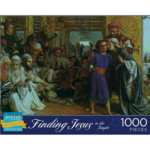 The Finding Jesus in the Temple Puzzle: The Joyful Mysteries
