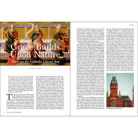 Angelus July August 2022 On Education