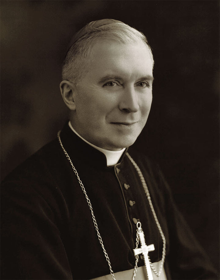 Archbishop Lefebvre Print Black and White
