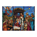 Stained Glass Nativity Advent Calendar