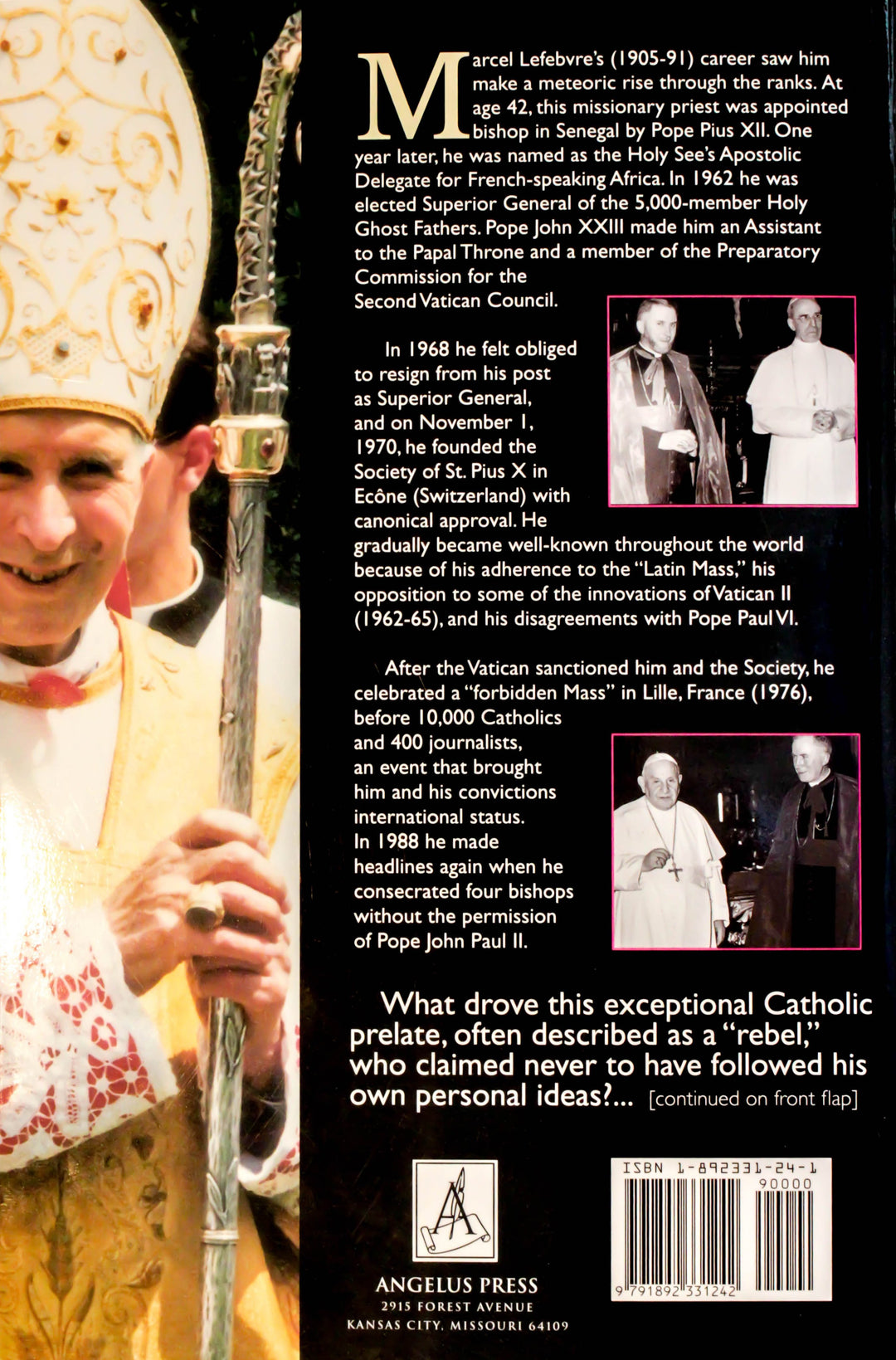 Archbishop Marcel Lefebvre
