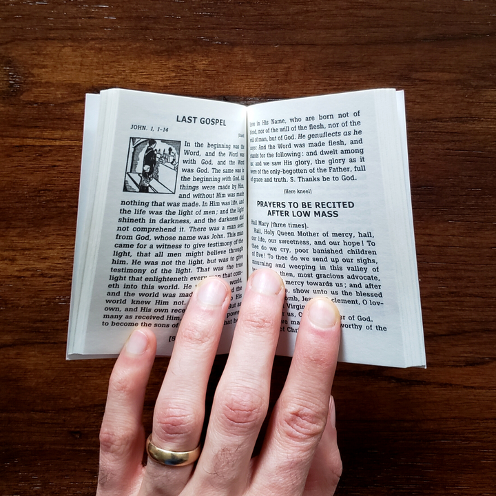 Holy Sacrifice of the Mass Pocket Missal