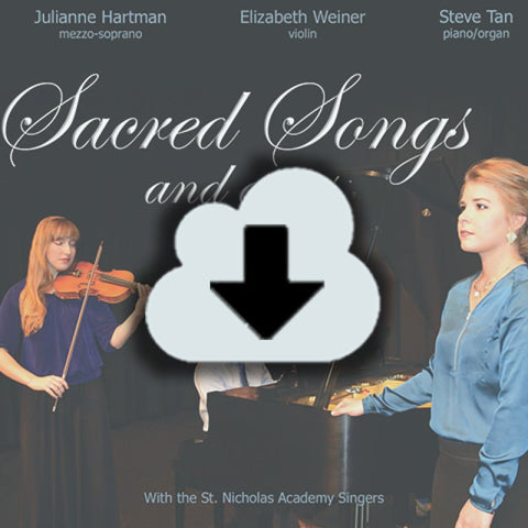 Sacred Songs and Arias - Cover