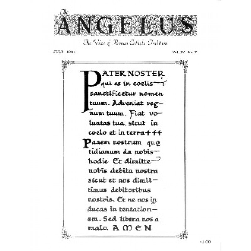 Angelus - July 1981