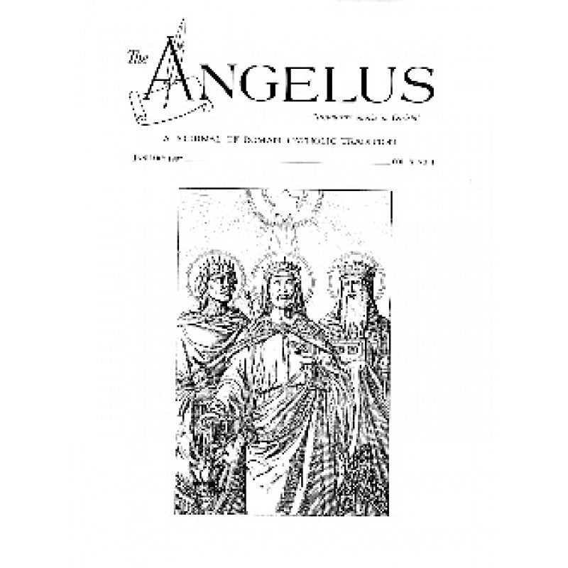 Angelus January 1987 Angelus Press