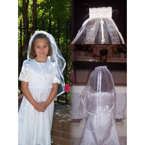 St Maria Michaela First Communion Veil
